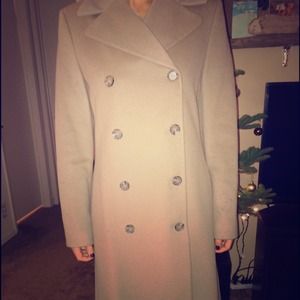 Tan 100% wool Benetton jacket