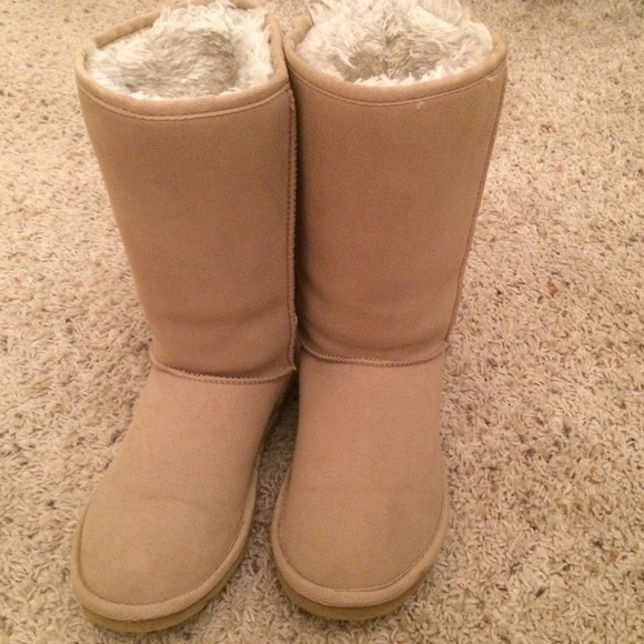 Classic tall sand Ugg boots