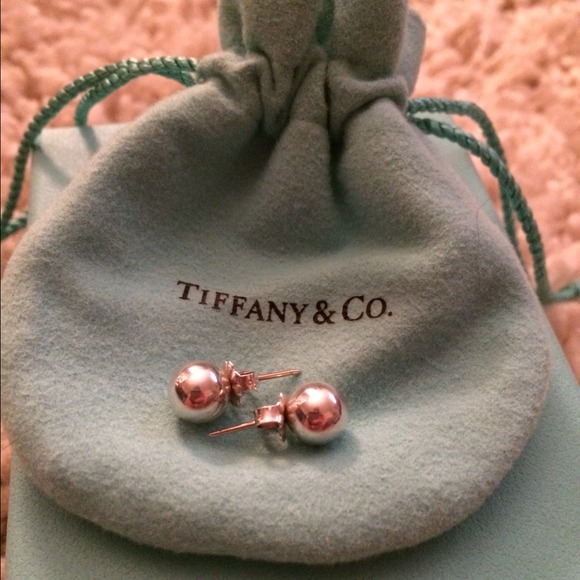 ****SOLD****Tiffany bead earrings