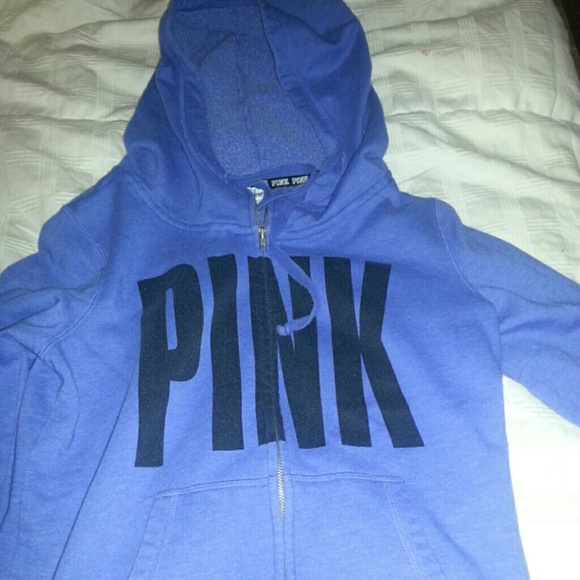 PINK brand purple hoodie