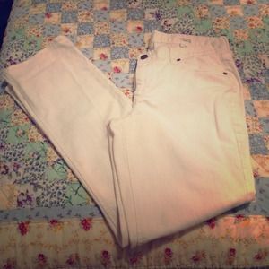White Jcrew Matchstick Jeans Size 32 Short ON HOLD