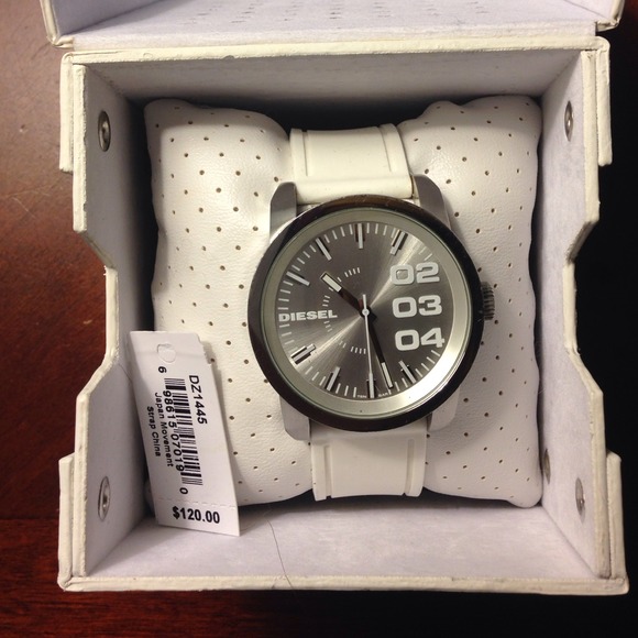 White Diesel Watch
