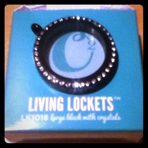 Origami owl large black living locket