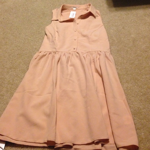 Peach dress