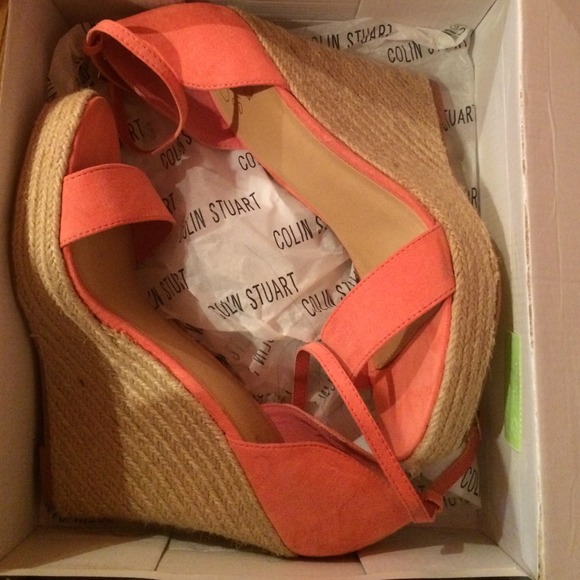 Colin Stuart Shoes - Coral wedge Colin Stuart Shoes - Coral wedge