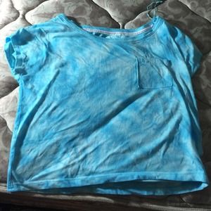 Xs sky blue Aeropostale half shirt