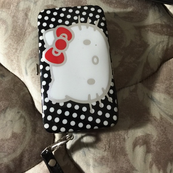 Hello kitty iPhone 4/4s wallet case