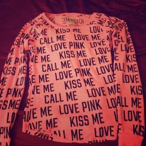 Victoria's Secret PINK long sleeve sleepshirt