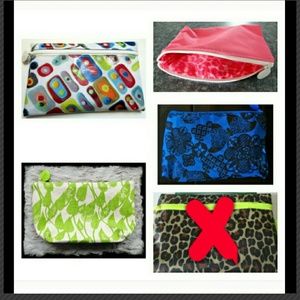 Makeup bags bundles/individuals