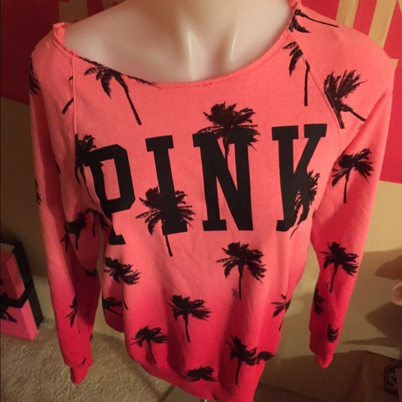 Victoria's Secret Palm tree crew xs