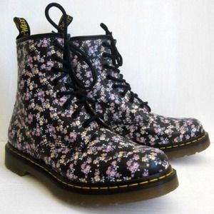 Floral Doc Martens Dr. Martens