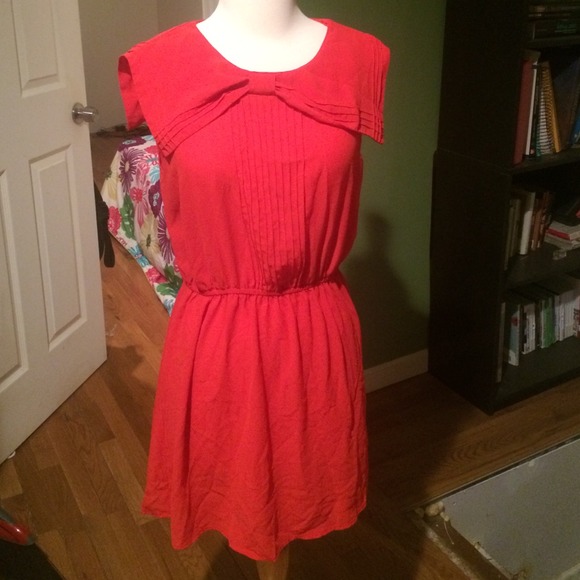 Red anytime dress