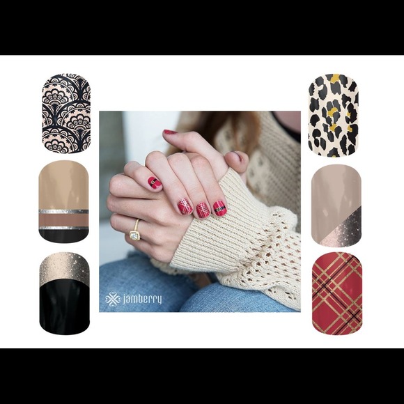 Jamberry heat-adhesive nail wraps