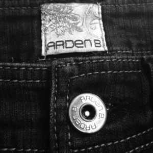 Arden B size 6 boot cut "stretch" blue jeans.