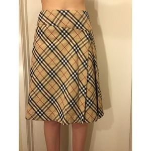 Authentic Burberry midi skirt