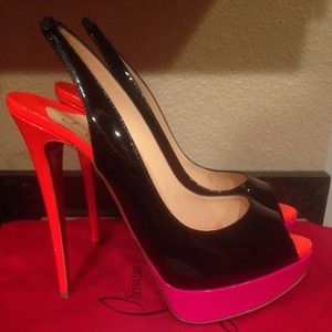 Christian louboutin..... LADY PEEP SLING 150