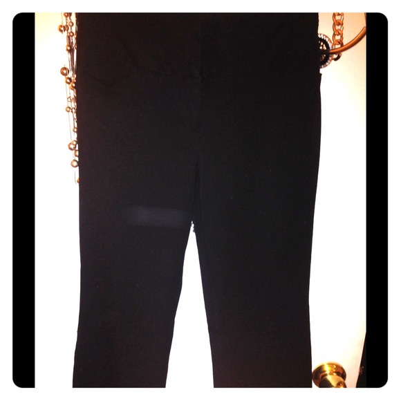 Express black slacks size 00 regular bootcut