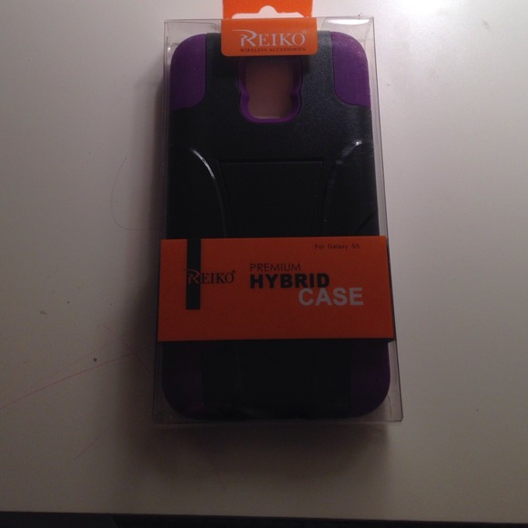 Purple Galaxy S 5 phone case