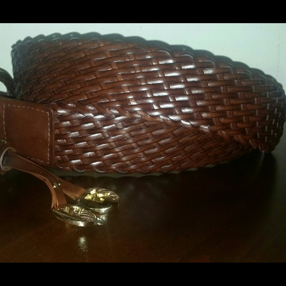 SOLD Michael Kors Woven Leather Belt SOLD - Picture 4 of 4
