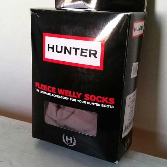 Hunter Charcoal Welly Sock