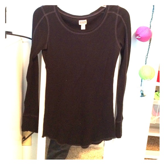 Plain black shirt