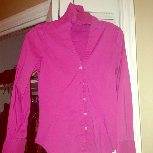 Express extra small pick dress shirt