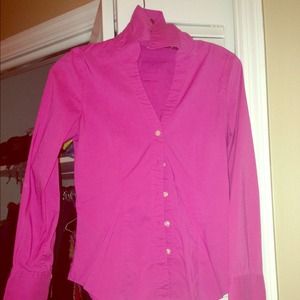 Express extra small pick dress shirt