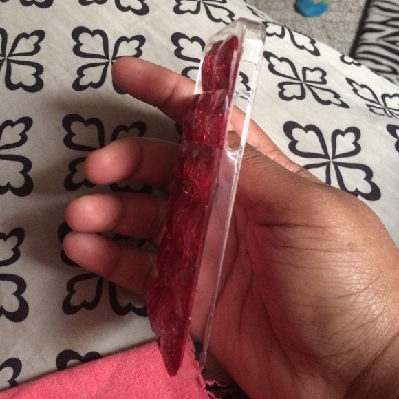 Iphone 5/5s pink stone case - Picture 3 of 4