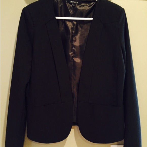 Boutique brand black blazer