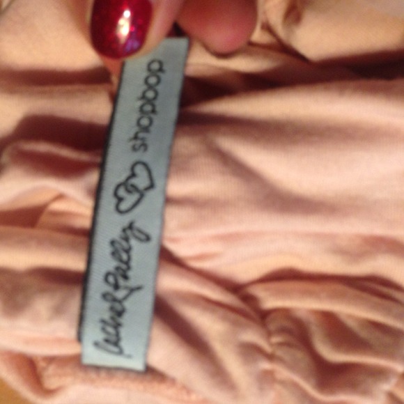 RACHEL PALLY PARTY DRESS PEACH SIZE XS - Picture 4 of 4