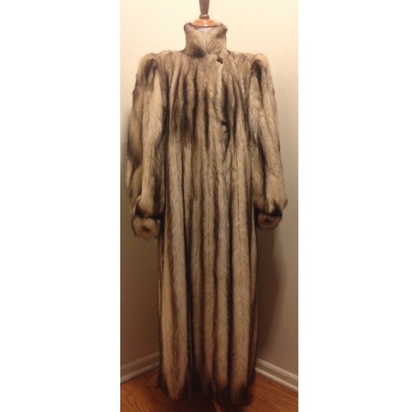 100%  Genuine Mink Full Length Coat