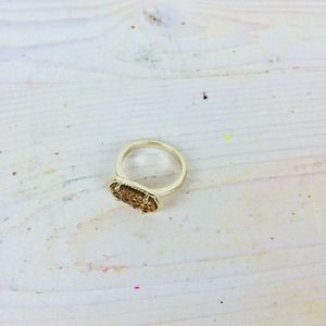 Kendra Scott Jewelry - Kendra Scott Ella Ring in Gold Drusy Kendra Scott Jewelry - Kendra Scott Ella Ring in Gold Drusy