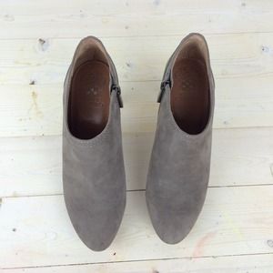 Vince Camuto Shoes - Vince Camuto Vala Bootie in Grey Suede Vince Camuto Shoes - Vince Camuto Vala Bootie in Grey Suede