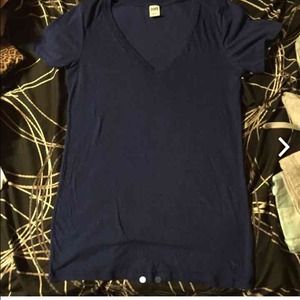 VS DEEP Vneck Navy Blue Tee