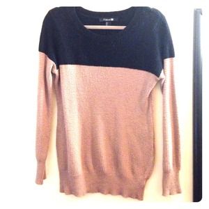 Color block sweater