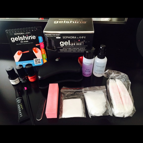 Sephora by OPI Gelshine at-home nail colour system