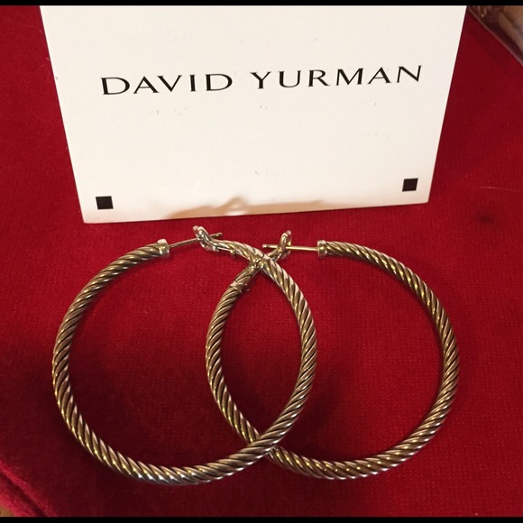 David Yurman Jewelry - David Yurman Hoop Earrings David Yurman Jewelry - David Yurman Hoop Earrings