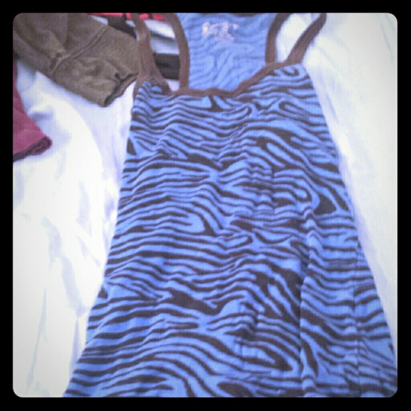 Zebra stripe tank