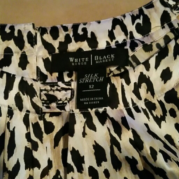 Silk stretch shirt no sleeves multicolored - Picture 2 of 4