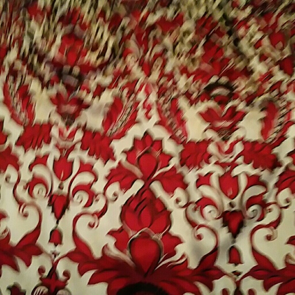 Silk stretch shirt no sleeves multicolored - Picture 3 of 4