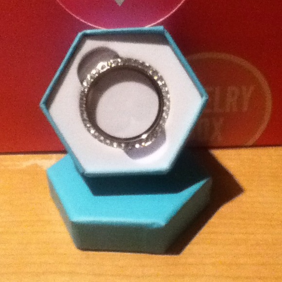 Origami owl twist living locket with pave crystals