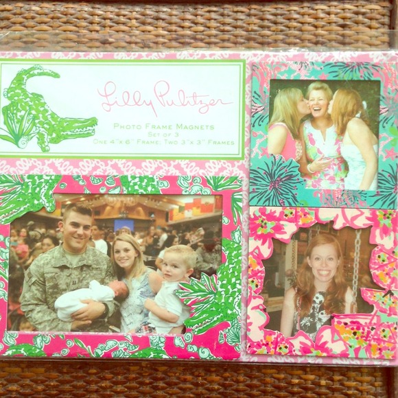 LILLY PULITZER MAGNETIC FRAMES / Dress magnets