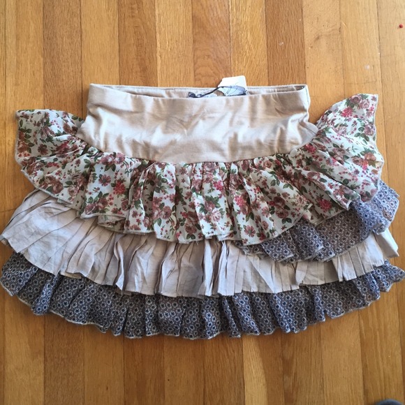 Cecio ruffled mini skirt