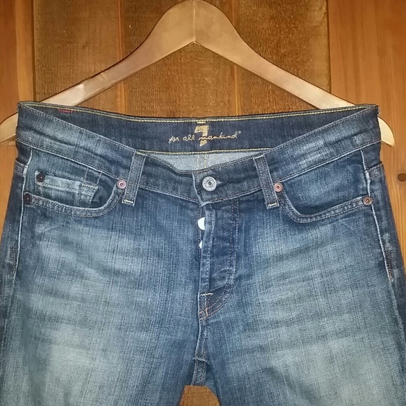 7 for all Mankind boycut jeans