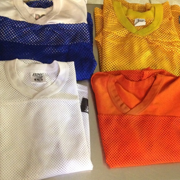 Mesh practice jerseys for tackle football
