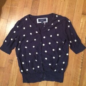 AE polka dot cardigan