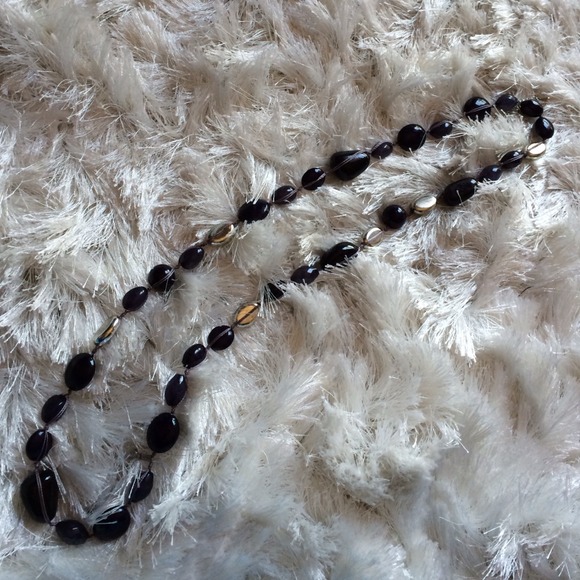 Long beaded necklace