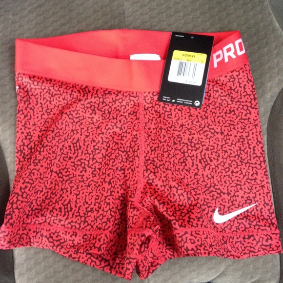 Red nike spandex