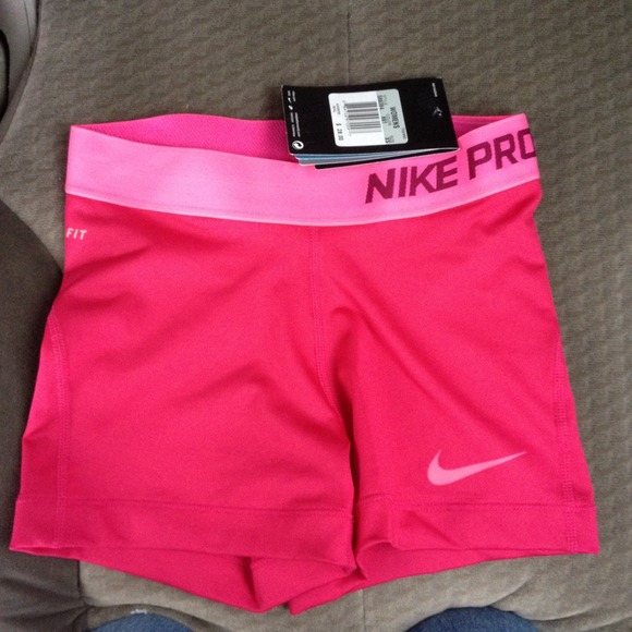 Pink nike spandex