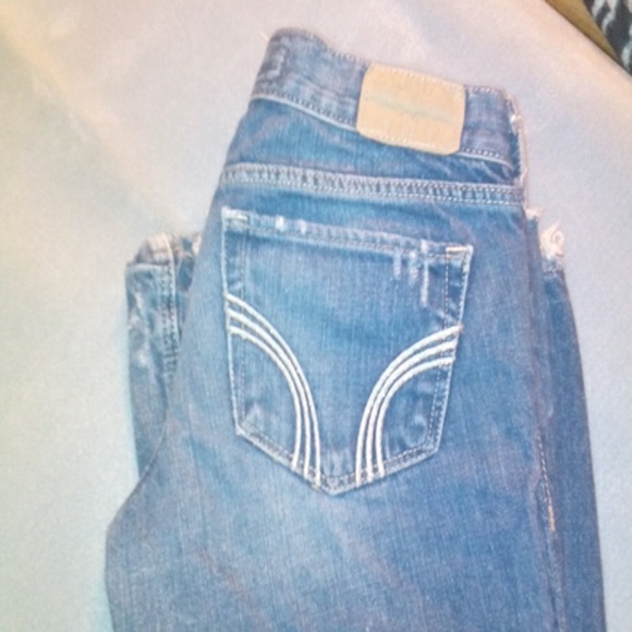Destroyed Hollister jeans